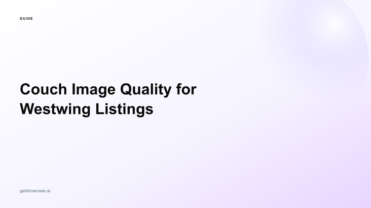 Couch Image Quality for Westwing Listings