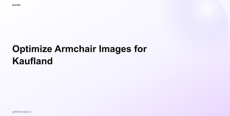 Optimize Armchair Images for Kaufland