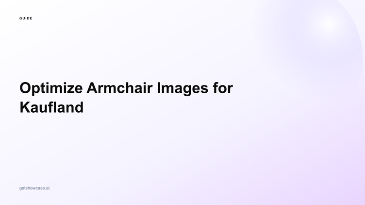 Optimize Armchair Images for Kaufland