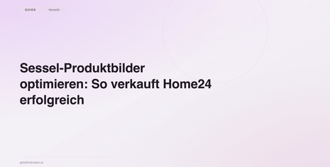 Sessel-Produktbilder optimieren: So verkauft Home24 erfolgreich