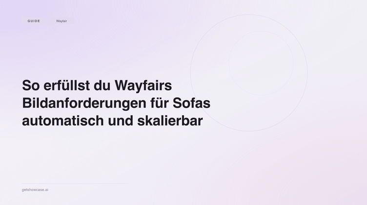 Wie erfüllst du Wayfairs Bildanforderungen für Sessel skalierbar?