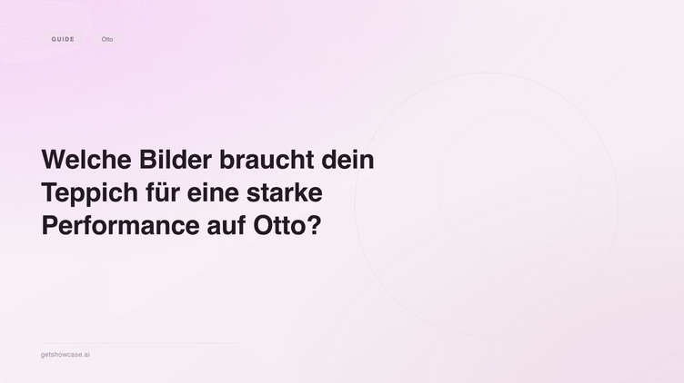Was macht ein Teppich-Produktbild auf Home24 erfolgreich?