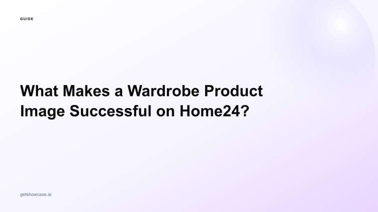 What Makes a Wardrobe Product Image Successful on Home24?