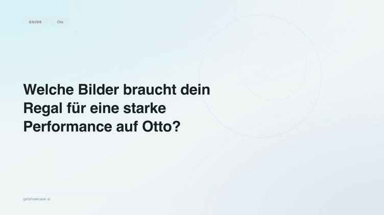 Welche Bilder braucht dein Regal für eine starke Performance auf Otto?