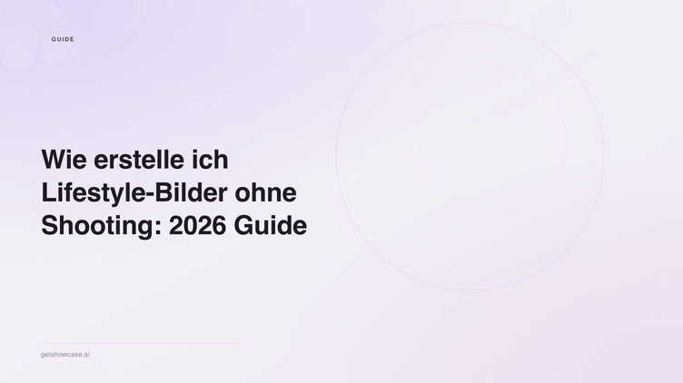 Wie erstelle ich Lifestyle-Bilder ohne Shooting: 2026 Guide