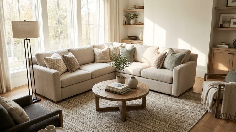 Multi-Produkt Staging: Mehrere Artikel in Raumszenen zeigen für Cross-Selling