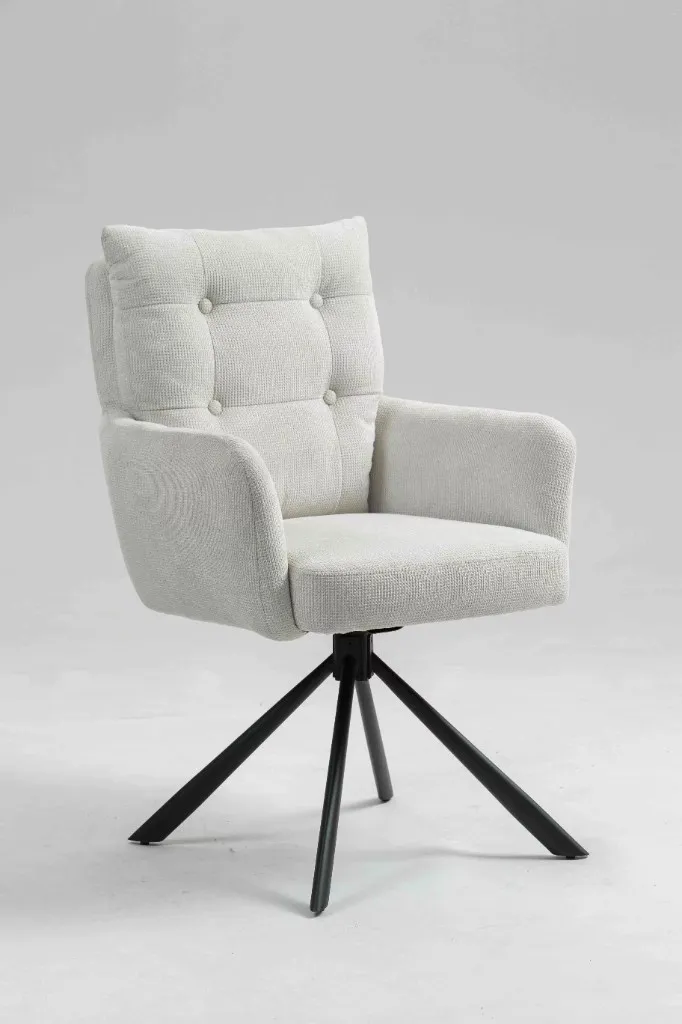 Heller Polstersessel als Produkt im Beispiel-Design